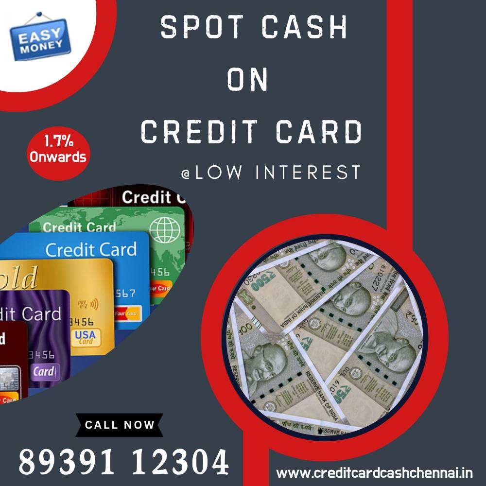 cash in instantly through credit card